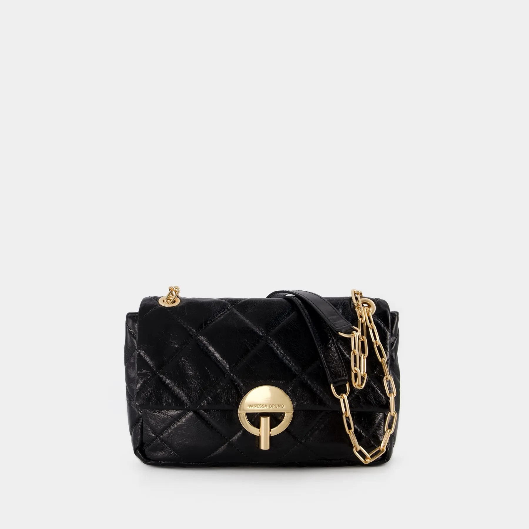 Vanessa Bruno  Moon Mm Bag - Vanessa Bruno - Leather - Black