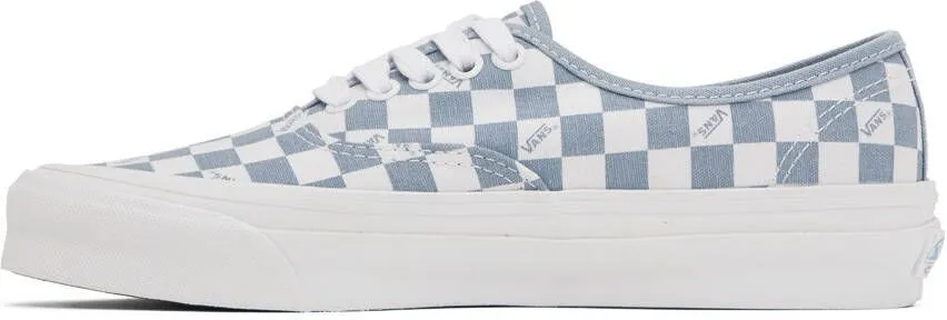 Vans Blue & White OG Authentic LX Sneakers