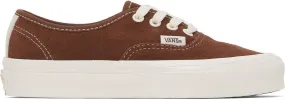 Vans Brown OG Authentic LX Sneakers