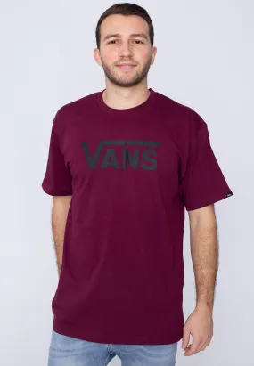 Vans - Classic Burgundy/Black - T-Shirt