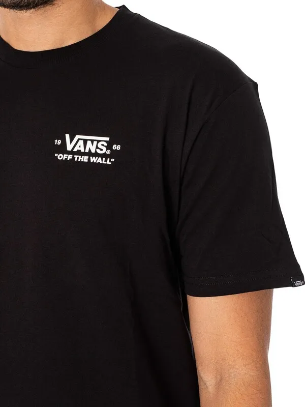 Vans Essential Back Logo T-Shirt - Black