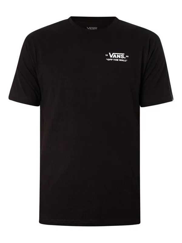 Vans Essential Back Logo T-Shirt - Black