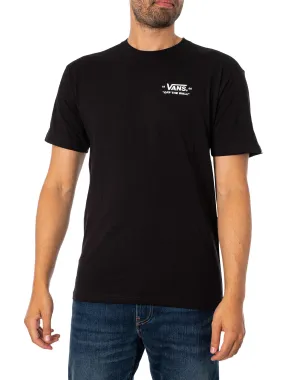 Vans Essential Back Logo T-Shirt - Black