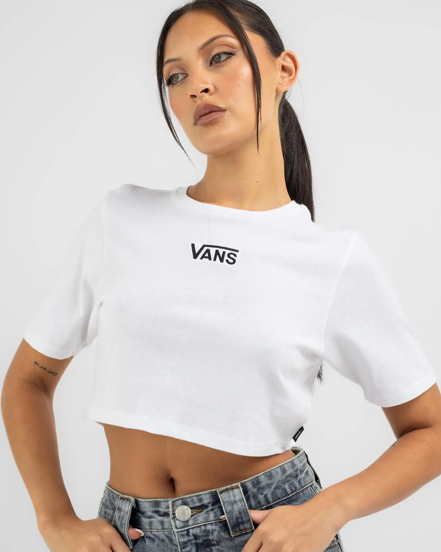 Vans Flying V Crew Crop T-Shirt