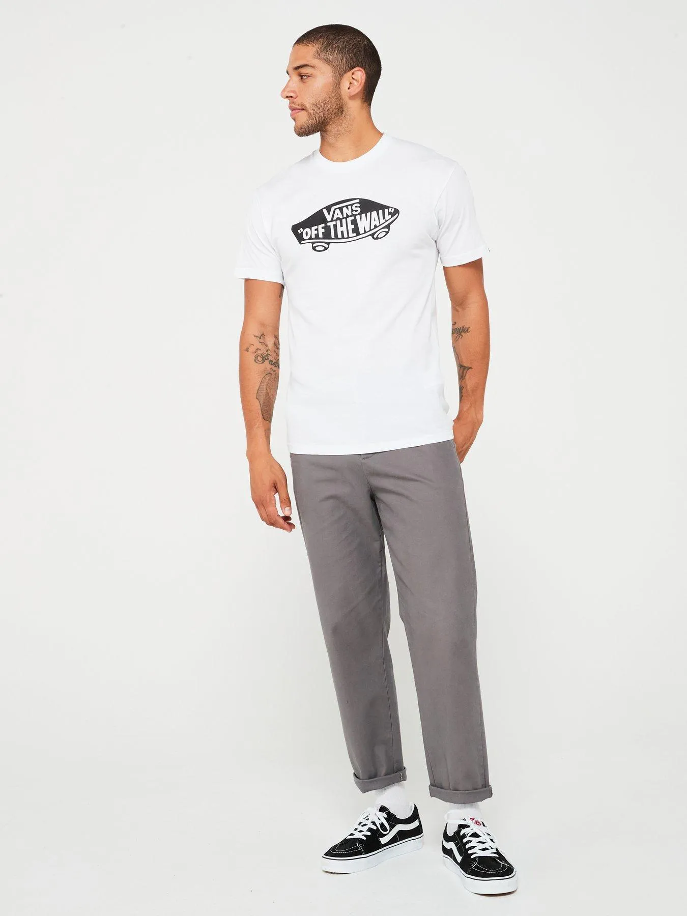 Vans Men's Style 76 T-shirt - White