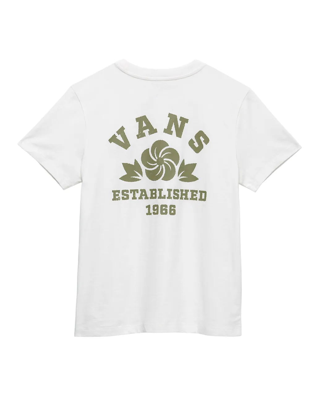 Vans Peake Crew T-Shirt - Marshmallow