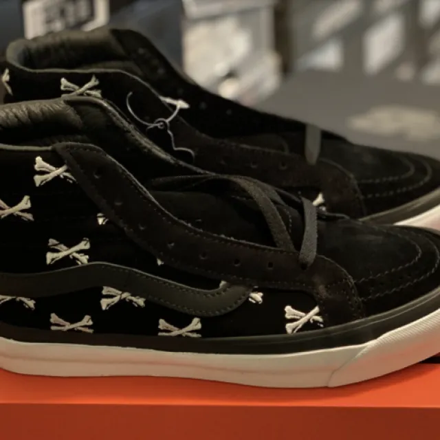 Vans Sk8-Hi WTAPS Bones Black VN0A4BVB20P1