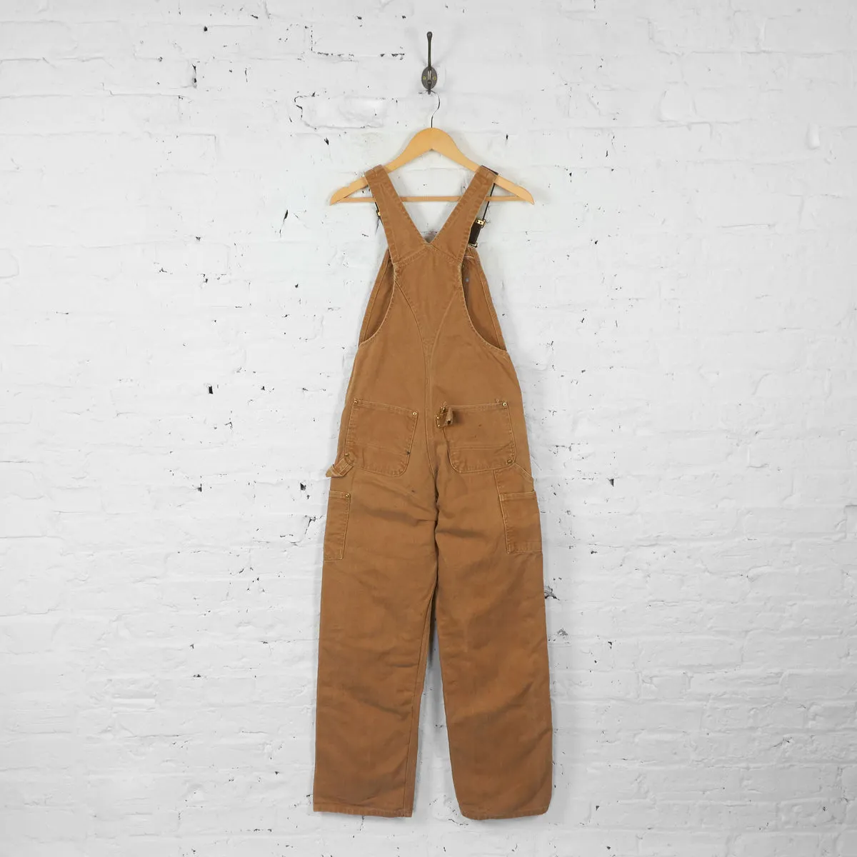 Vintage Carhartt Workwear Dungaree's - Brown - S