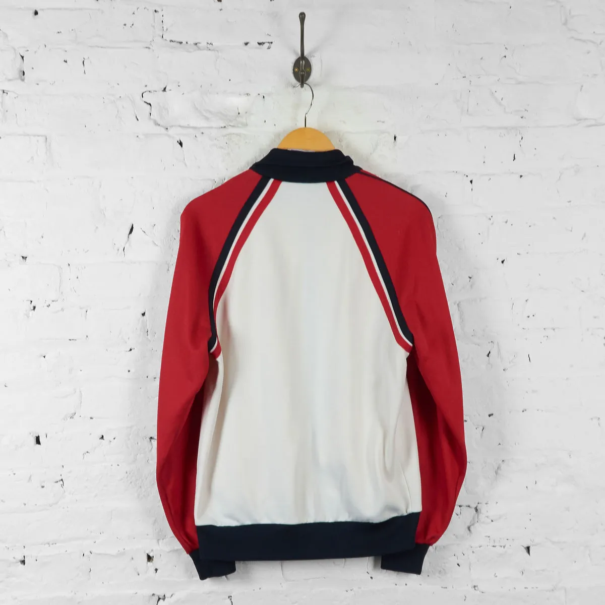 Vintage Sergio Tacchini Tracksuit Top - Red/White - S