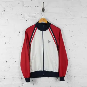 Vintage Sergio Tacchini Tracksuit Top - Red/White - S