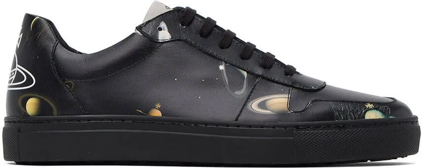 Vivienne Westwood Black Printed Sneakers