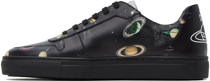 Vivienne Westwood Black Printed Sneakers