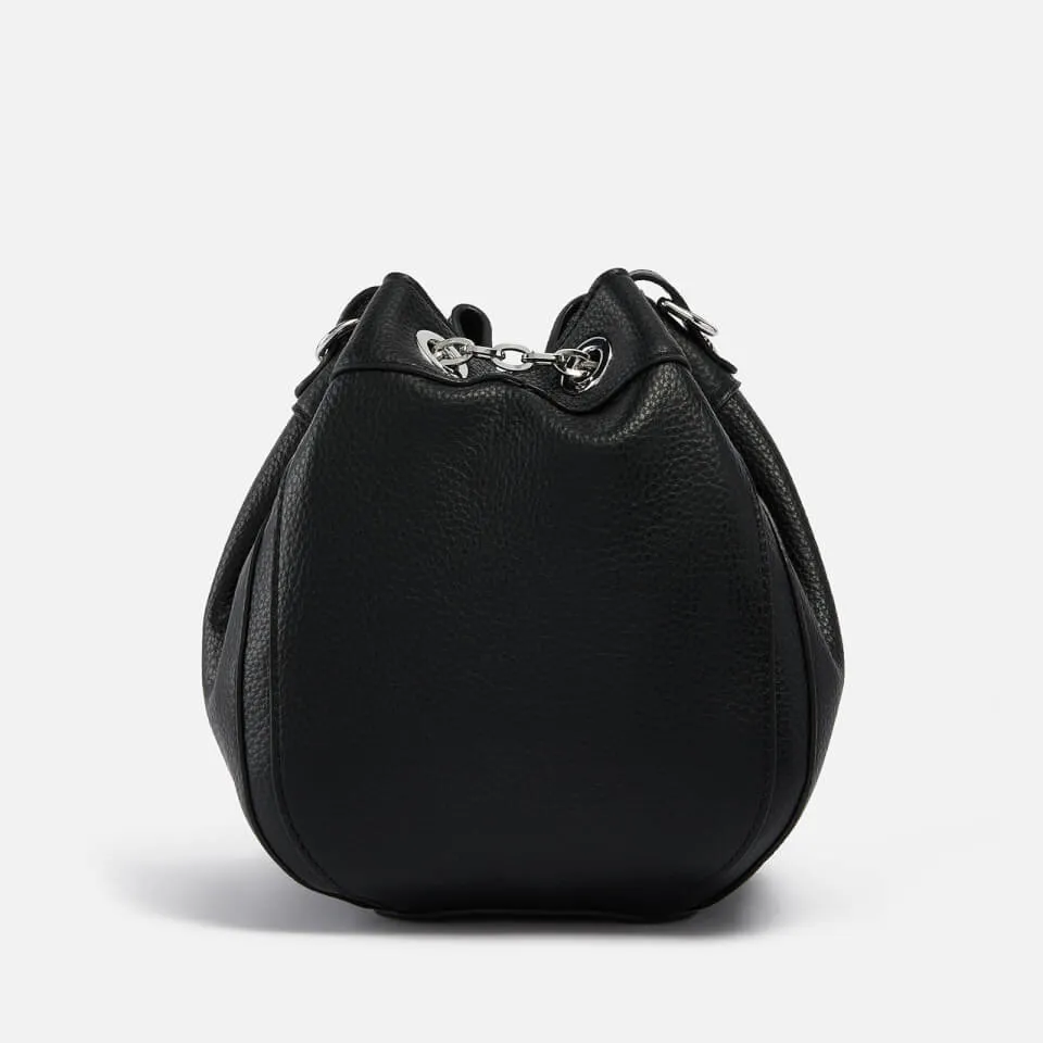 Vivienne Westwood Small Chrissy Vegan Leather Bucket Bag | Coggles