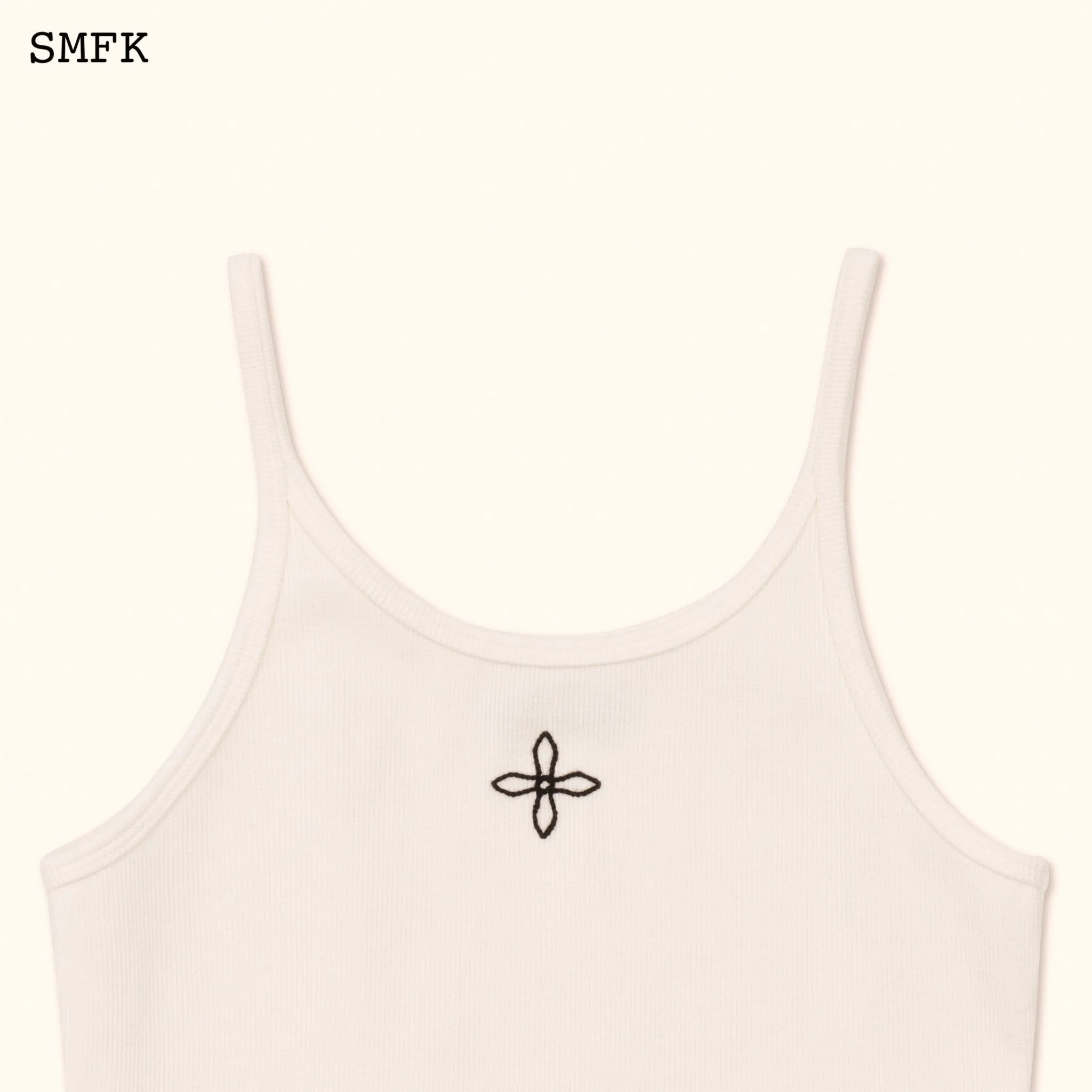 WildWorld Cross Sporty Vest Top In White-