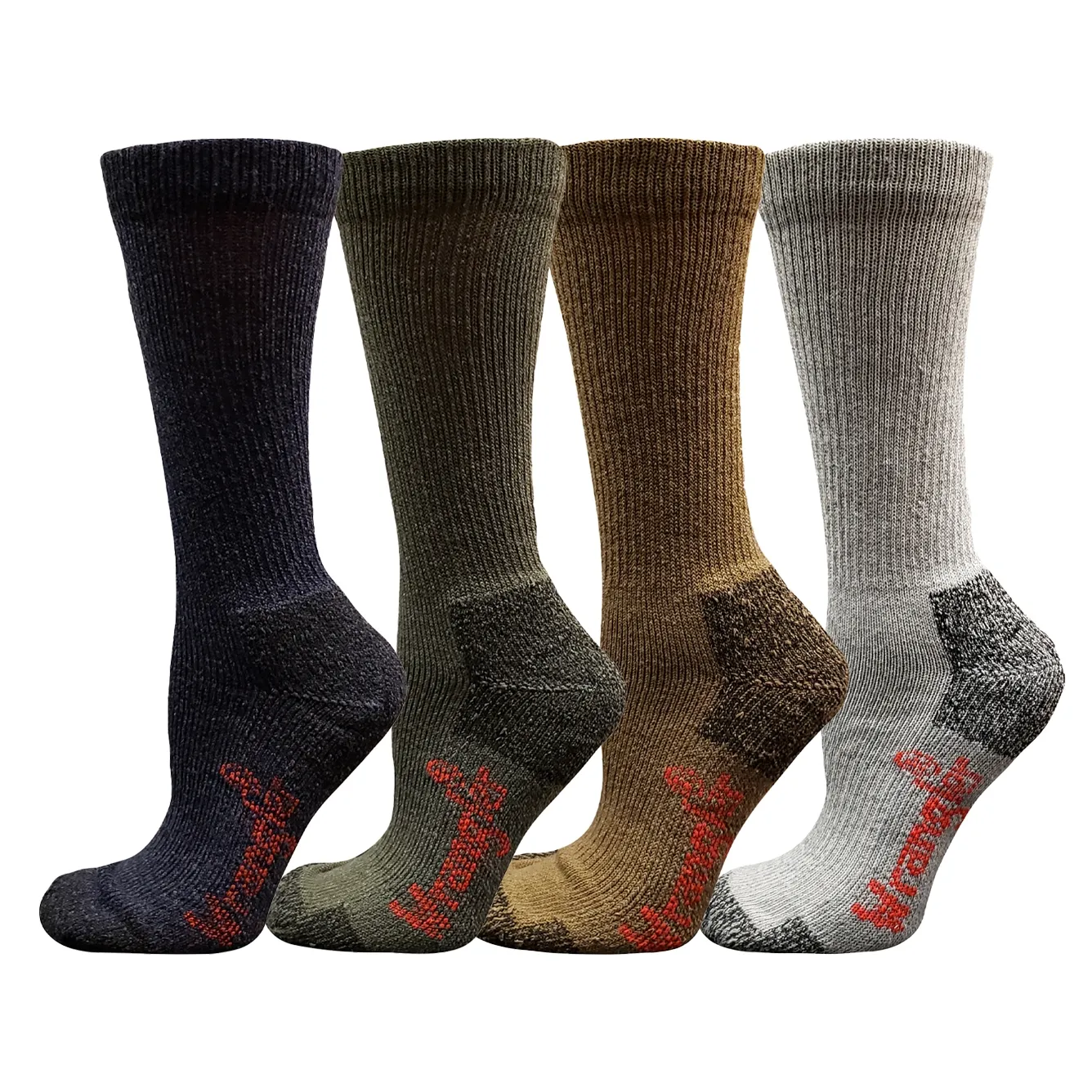 Wrangler Riggs Workwear Ultra-Dri Work Socks - 4-Pack