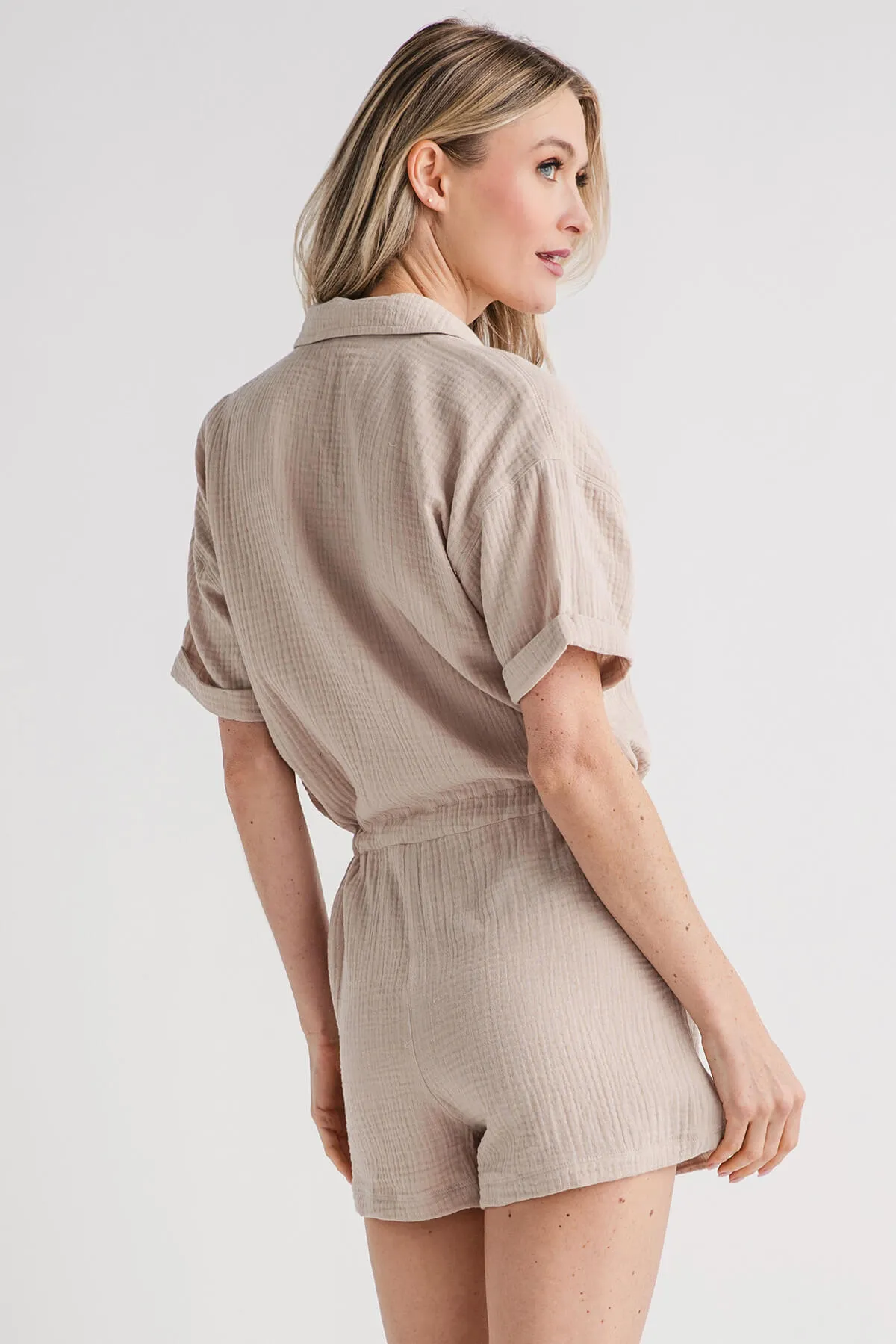 Z Supply Lookout Gauze Romper