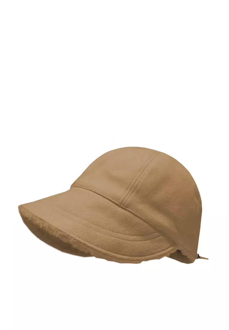 ZITIQUE Fashionable Plush Fisherman Hat